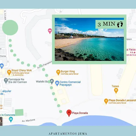 Διαμέρισμα Jema, A Un Paso De La Playa
